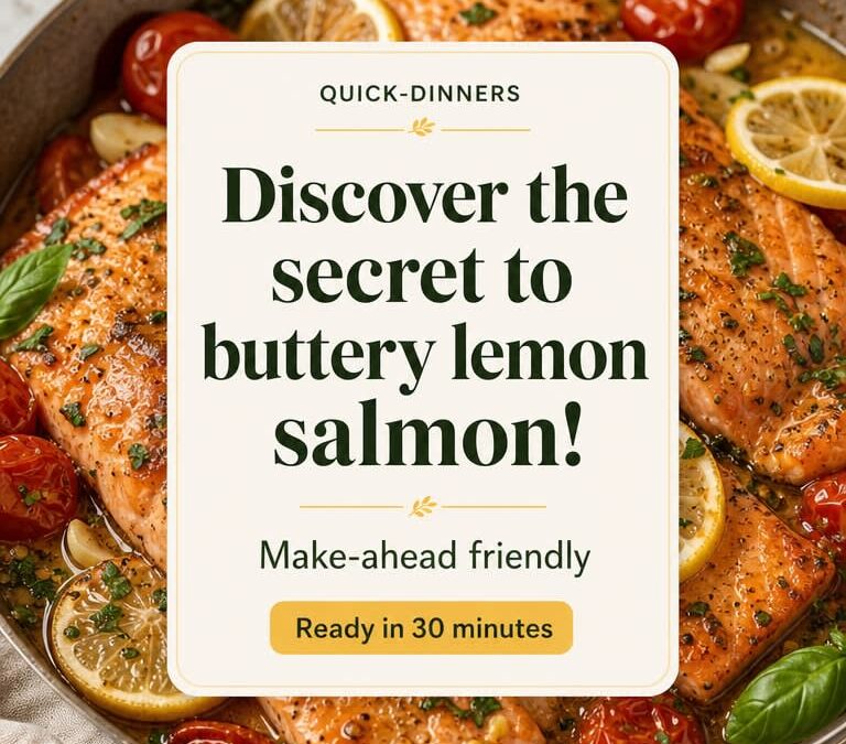 One-Pan Lemon Garlic Butter Salmon