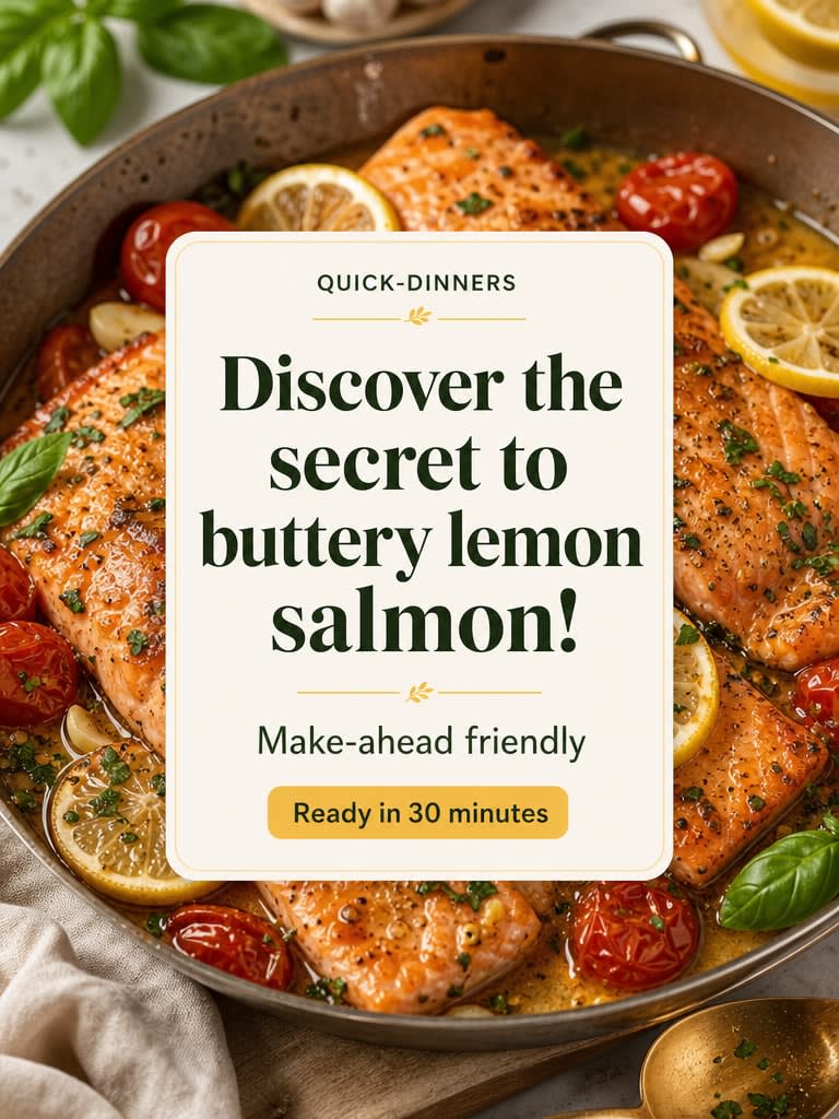 One-Pan Lemon Garlic Butter Salmon