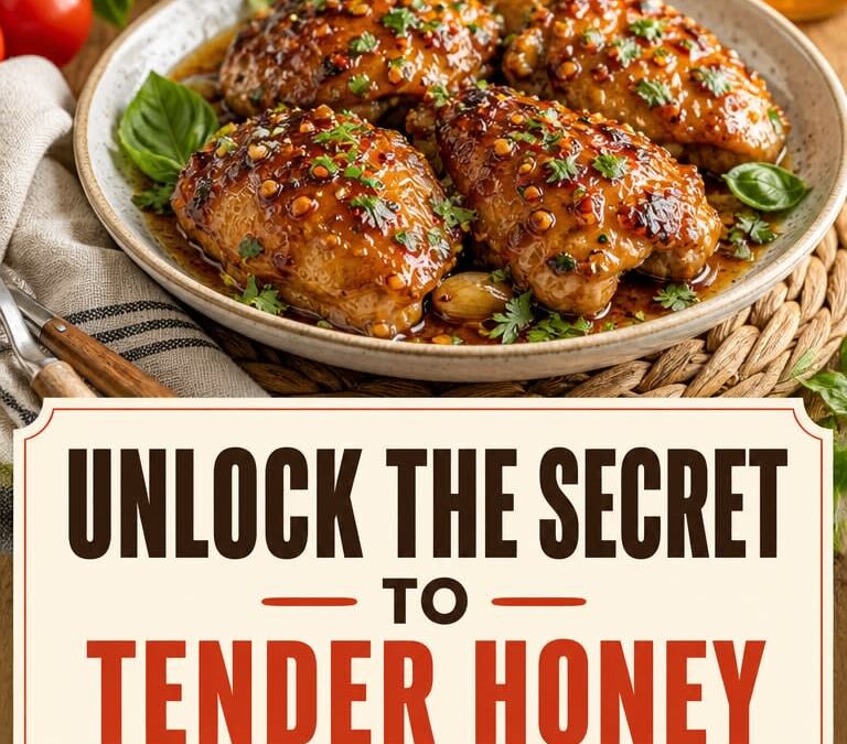 Slow Cooker Honey Garlic Chicken Thighs