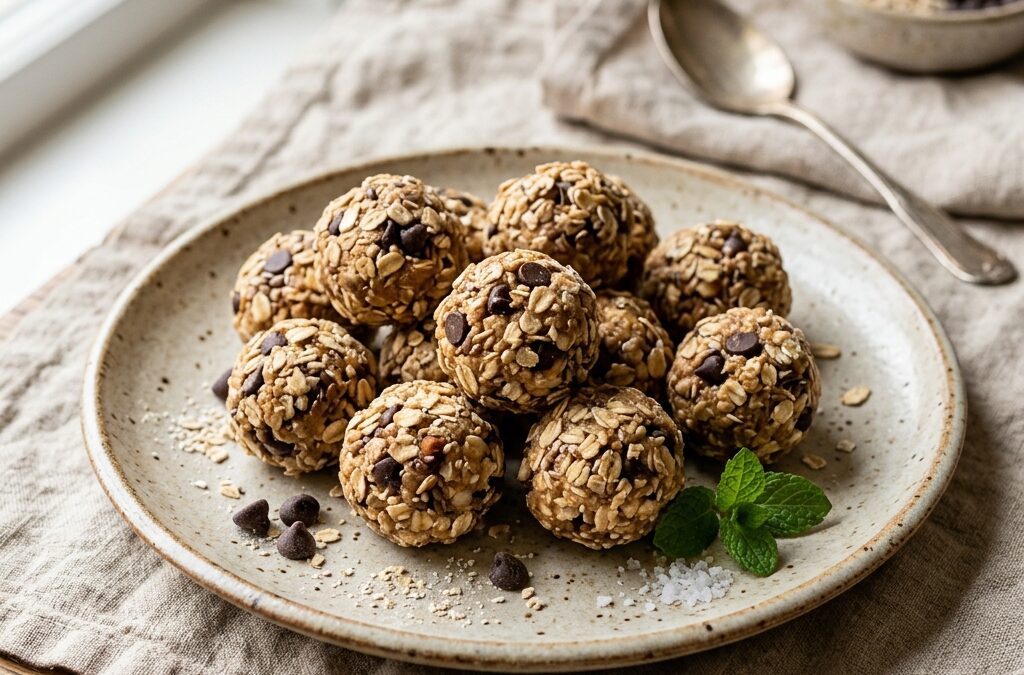 No-Bake Peanut Butter Energy Balls
