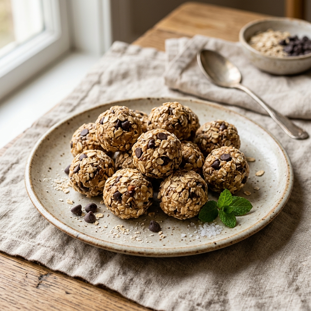 No-Bake Peanut Butter Energy Balls