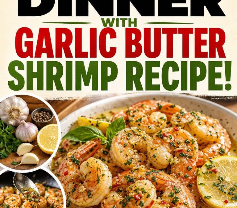 Savory Garlic Butter Shrimp with Lemon and Herbs